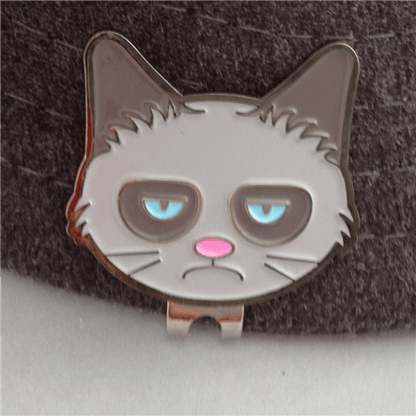Grumpy Cat Ball Marker & Hat Clip - product detail 3
