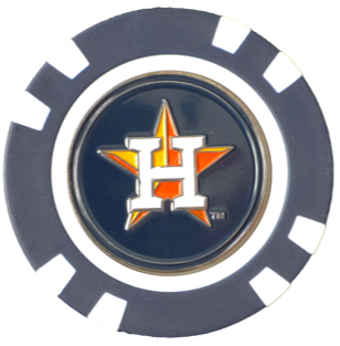 Officially Licensed Houston Astros Poker Chip Ball Marker