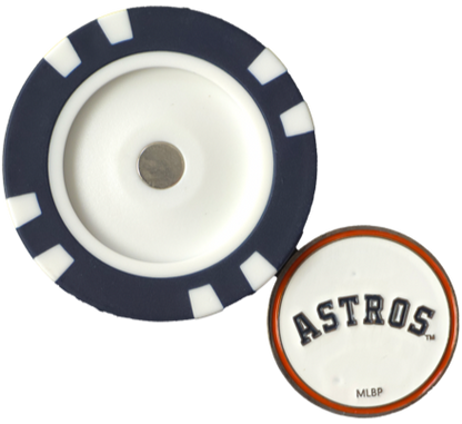 Officially Licensed Houston Astros Poker Chip Ball Marker