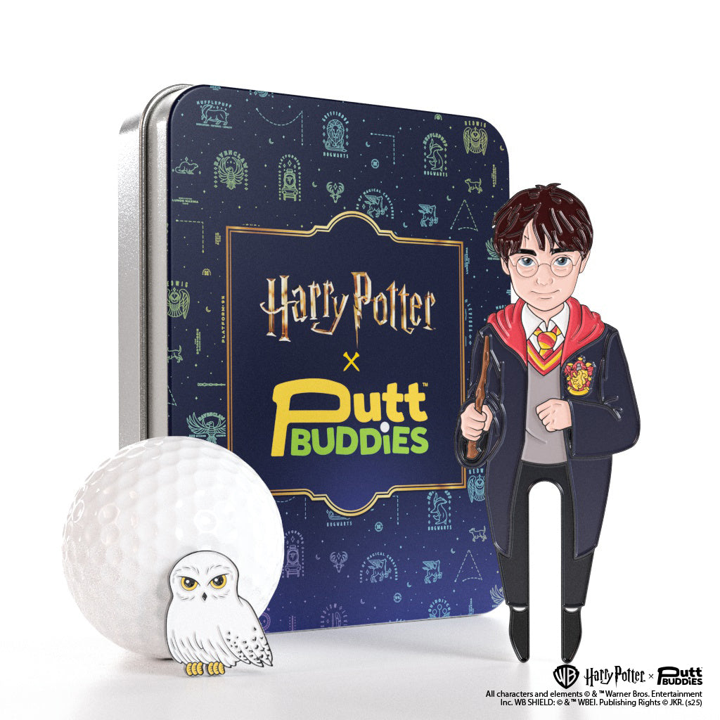 Harry Potter x PuttBuddies - Harry Divot Tool with Hedwig Ball Marker