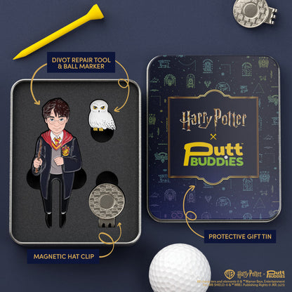 Harry Potter x PuttBuddies - Harry Divot Tool with Hedwig Ball Marker