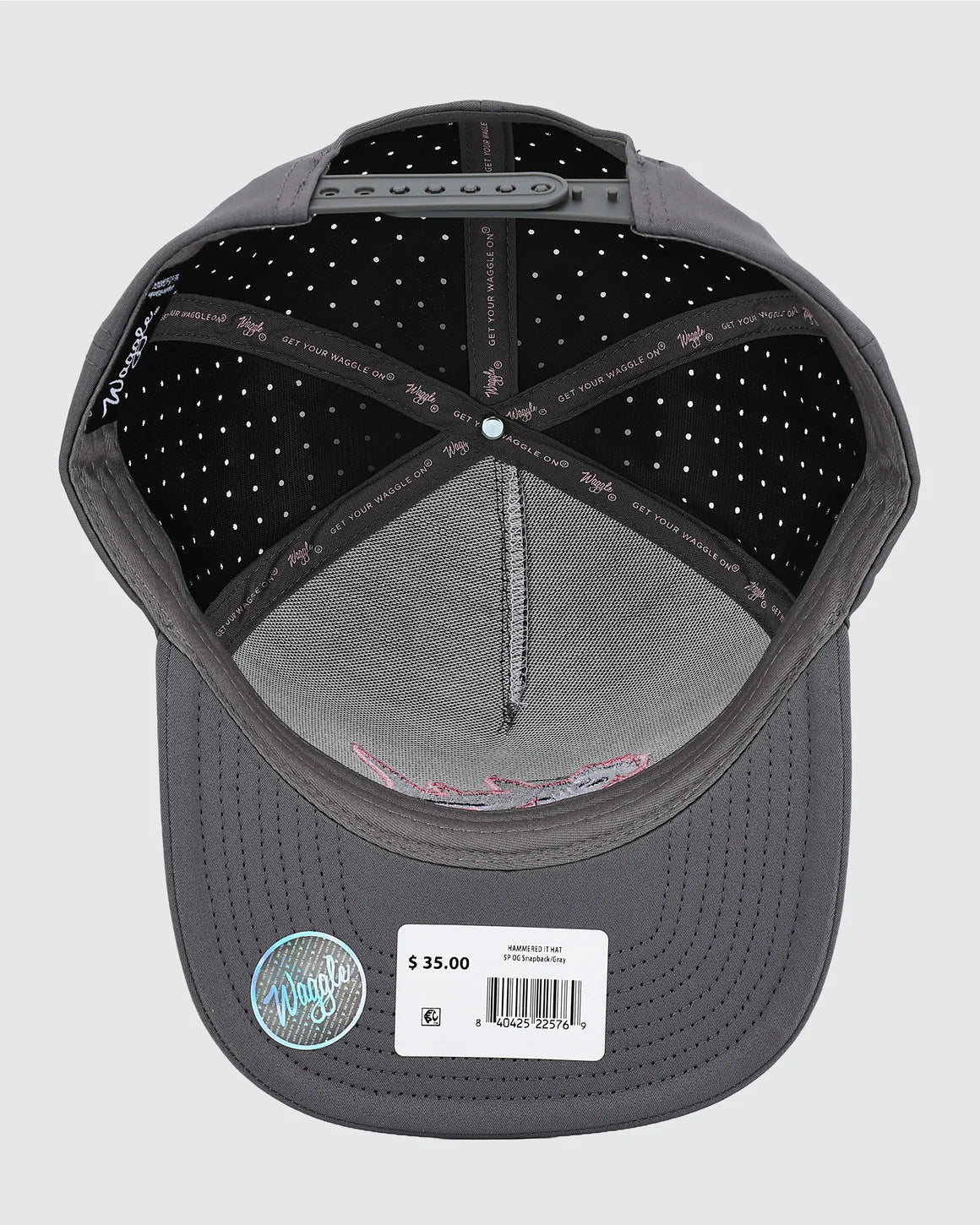 Waggle Original Snapback Hat - Hammered It