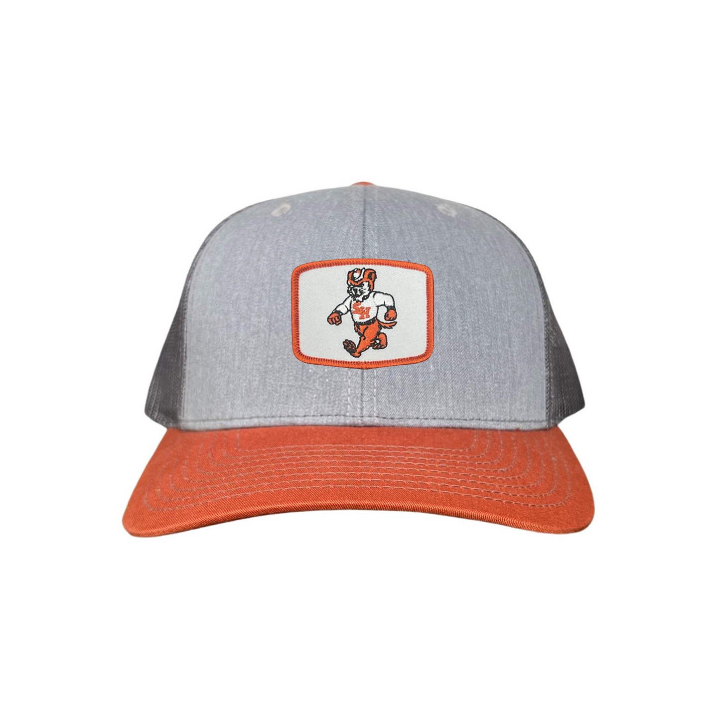 Sam Houston  Walking Sammy Bearkat / Limited Edition Silver Hat / 162 / Mesh Snap Back / SHSU010