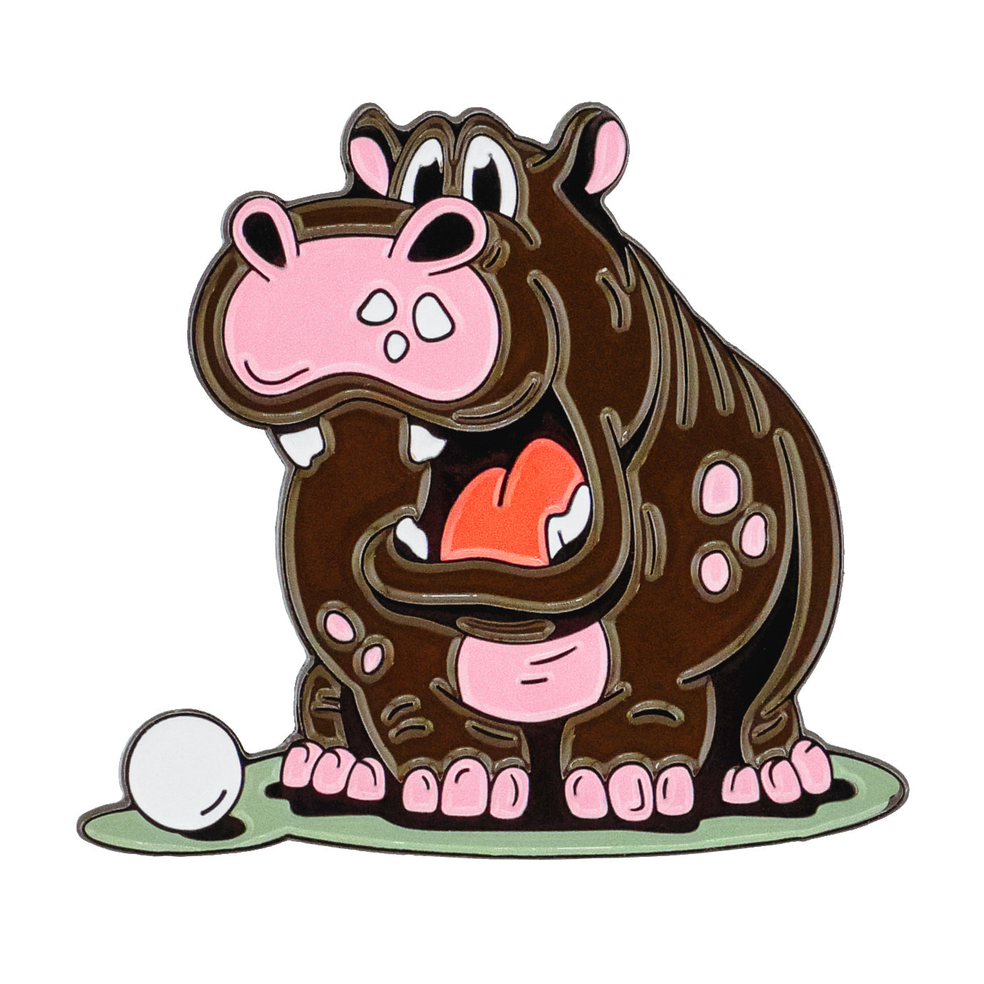 Hippo Hazard Ball Marker