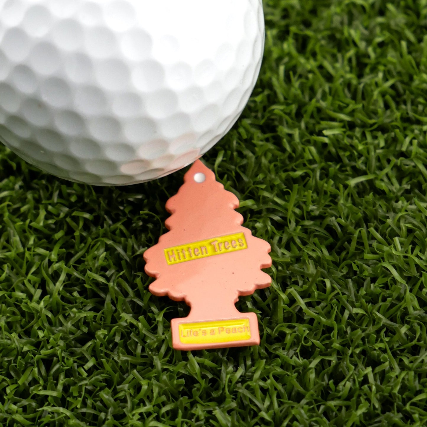 Hitten Trees Life’s a Peach Ball Marker