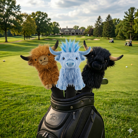 The Highland Cow Hooligan Head Cover