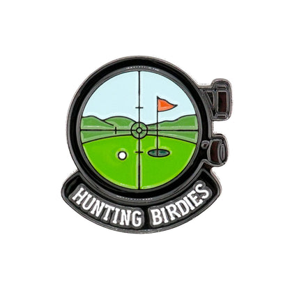 Hunting Birdies Ball Marker