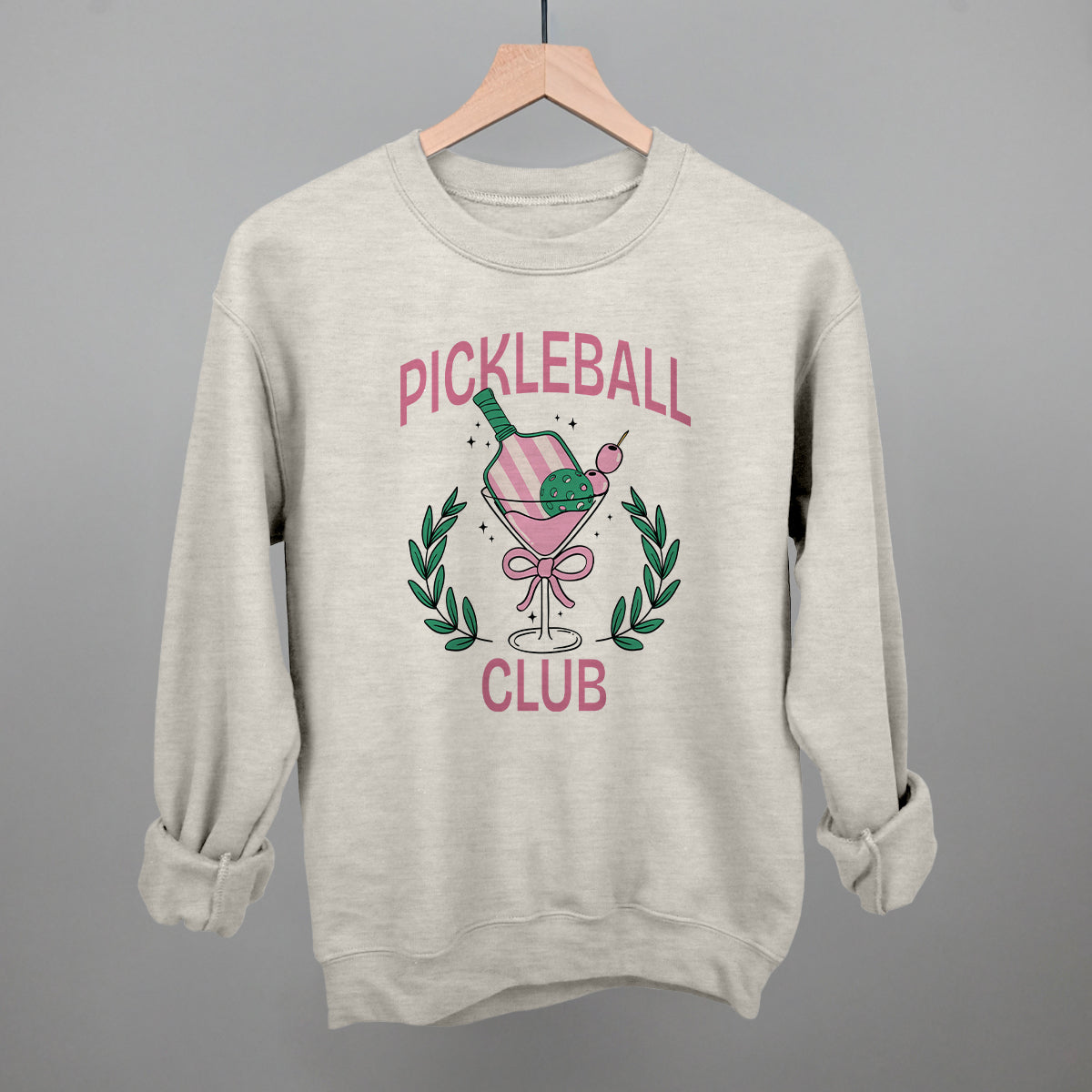 Pickleball Club Martini Graphic Apparel - product detail 10