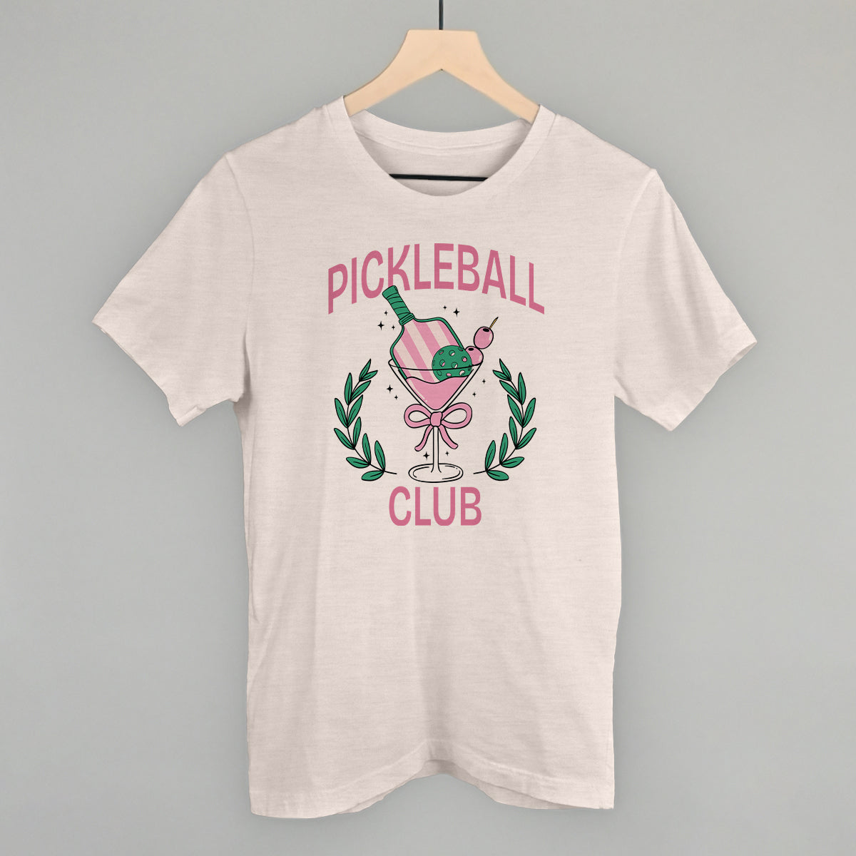Pickleball Club Martini Graphic Apparel
