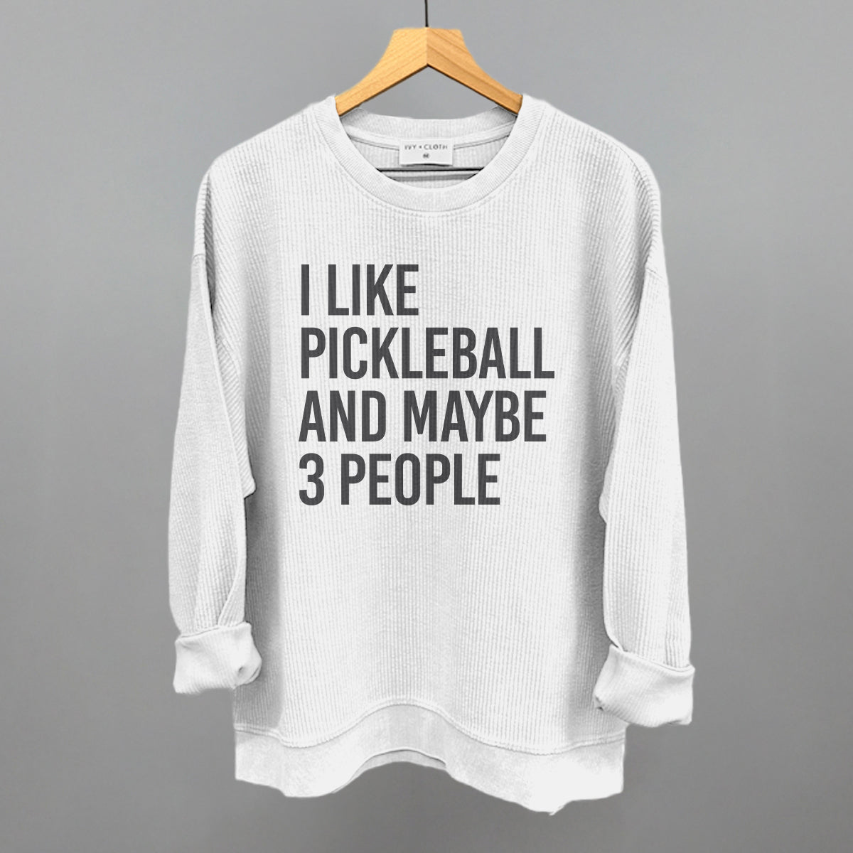 I Like Pickleball and Maybe 3 People Graphic Apparel - product detail 9