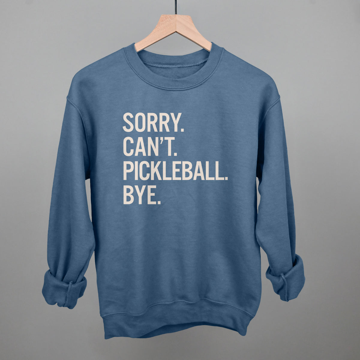 Sorry Can't Pickleball Bye Graphic Tees & Sweatshirts - product detail 8