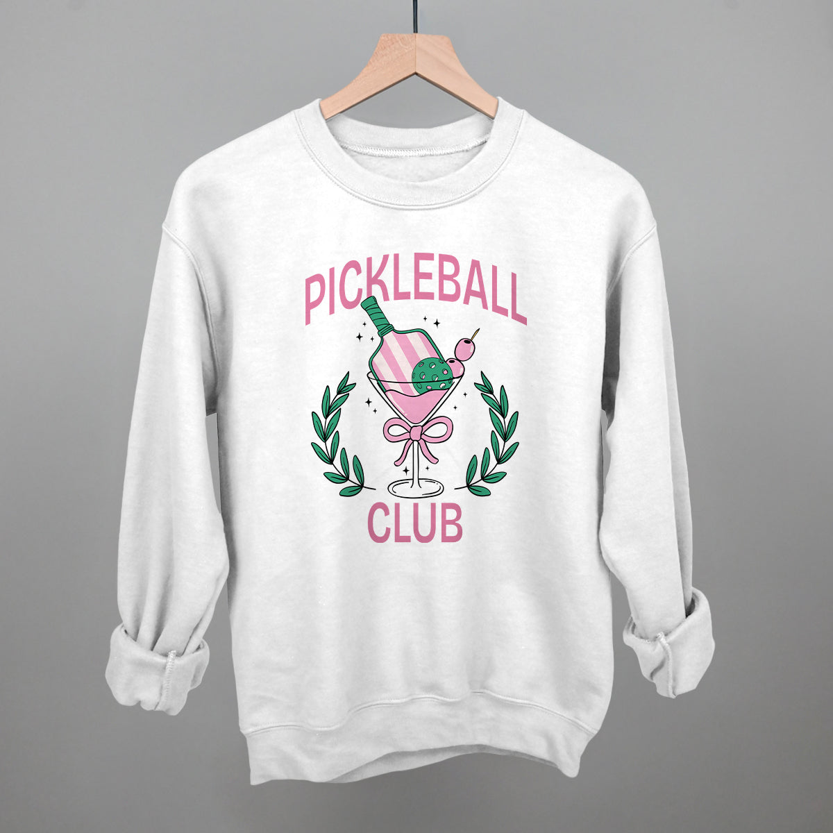 Pickleball Club Martini Graphic Apparel - product detail 11