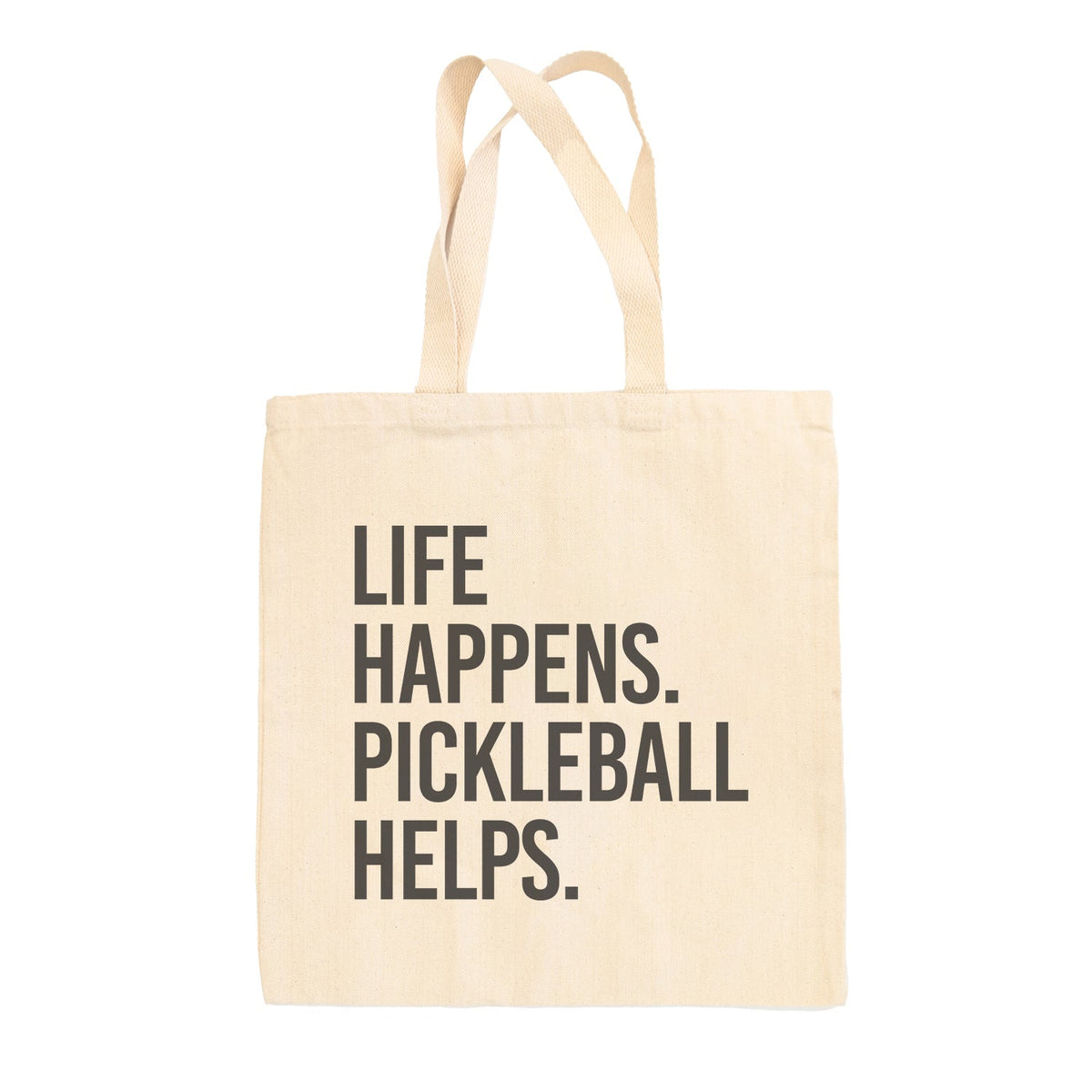 Life Happens Pickleball Helps Tote Bag - product detail 2