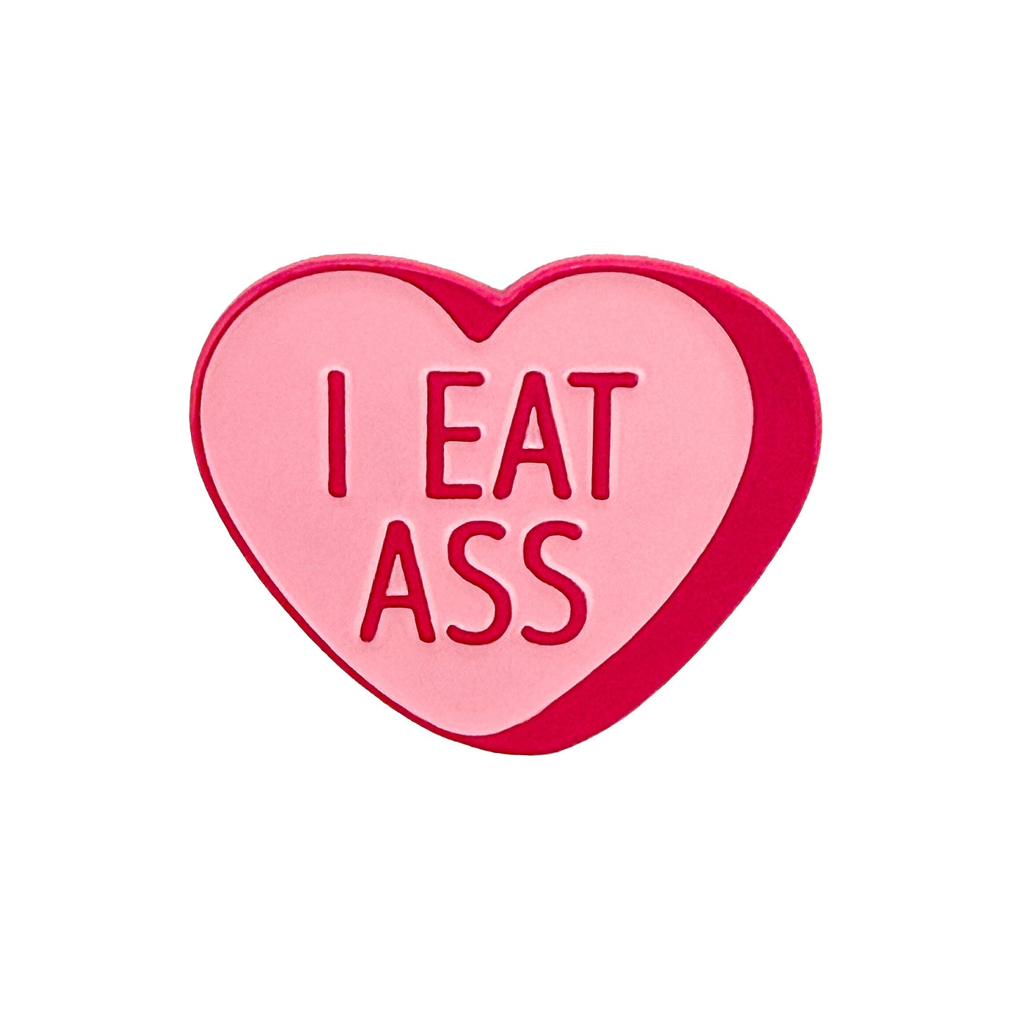 I Eat A** Candy Heart Ball Marker