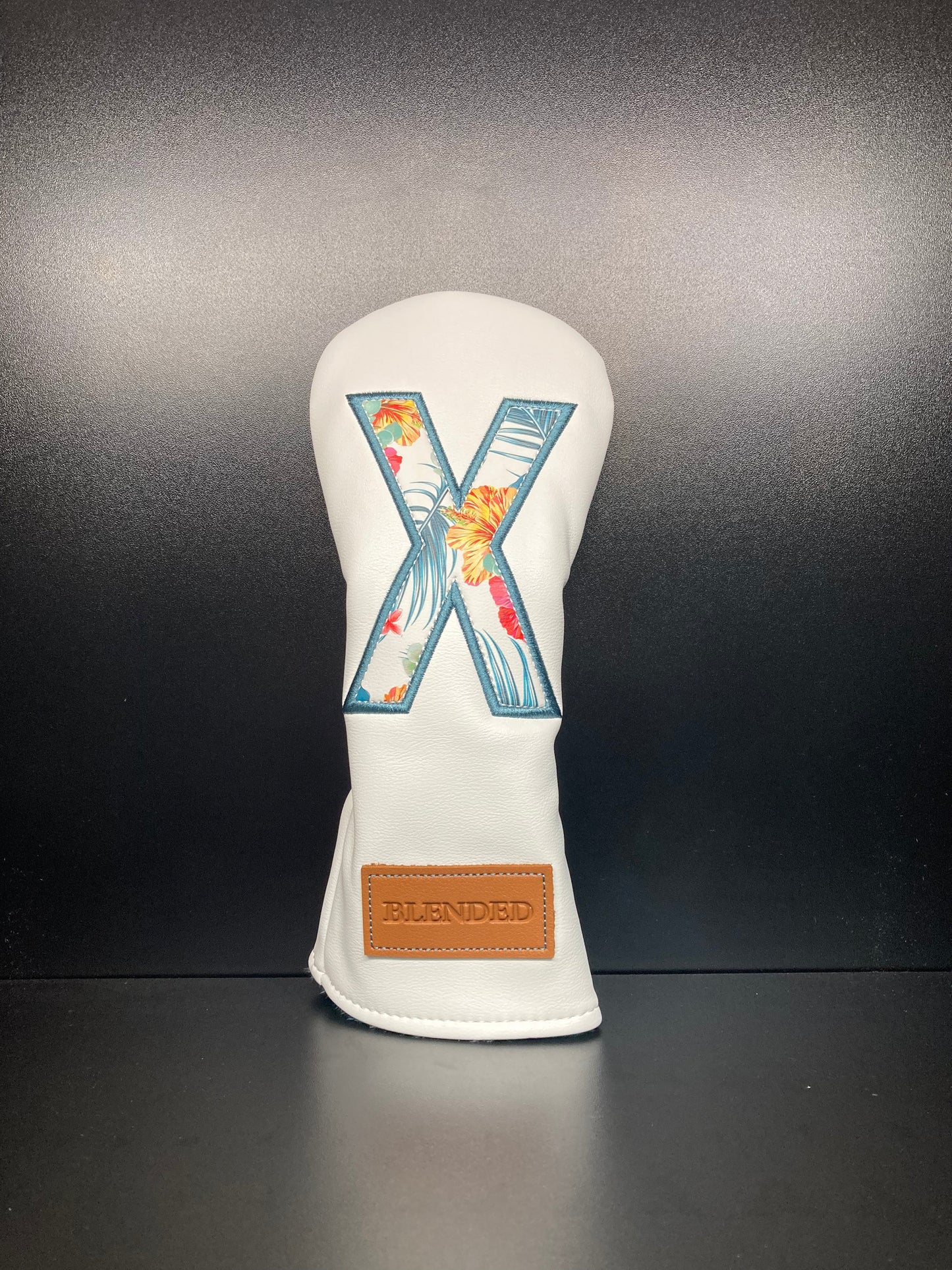 Tropical Floral Print Headcover