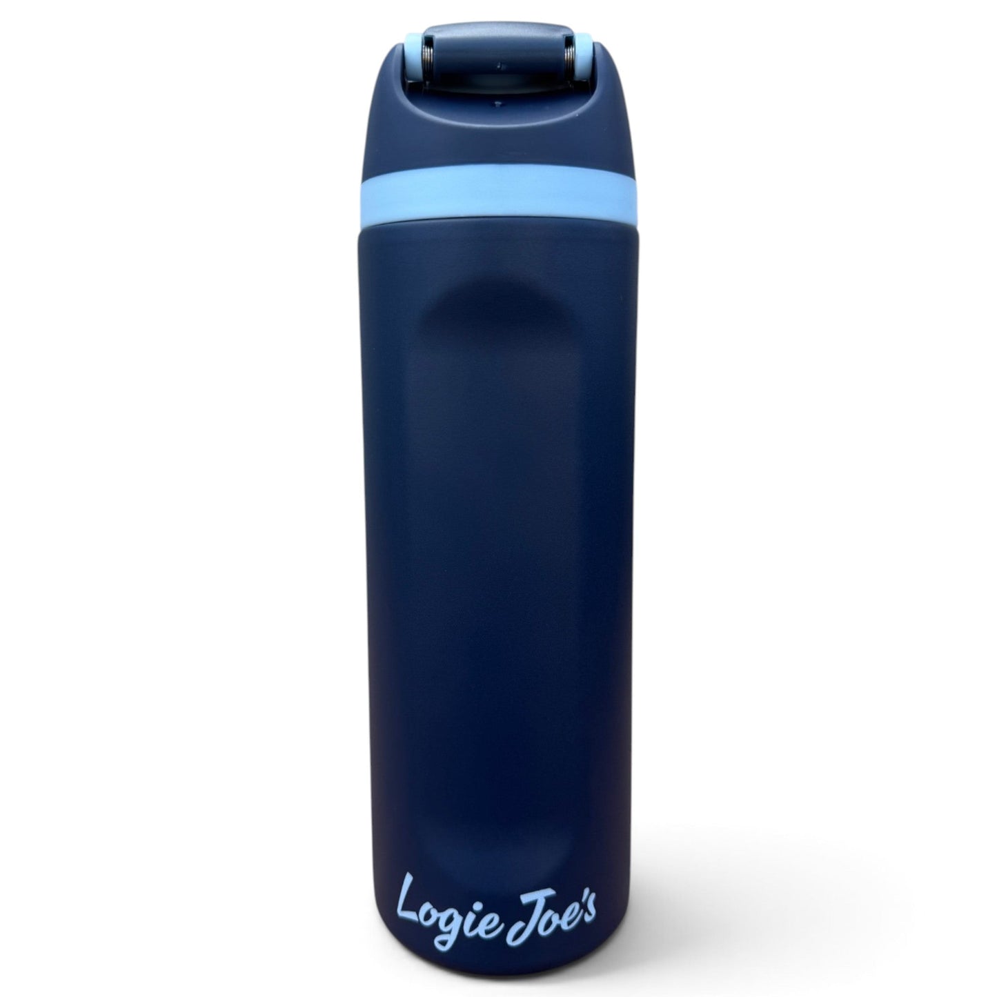 Great Blue Heron Hydration Bottle | 24oz Insulated Stainless Steel | Flip Straw Lid w/ Handle