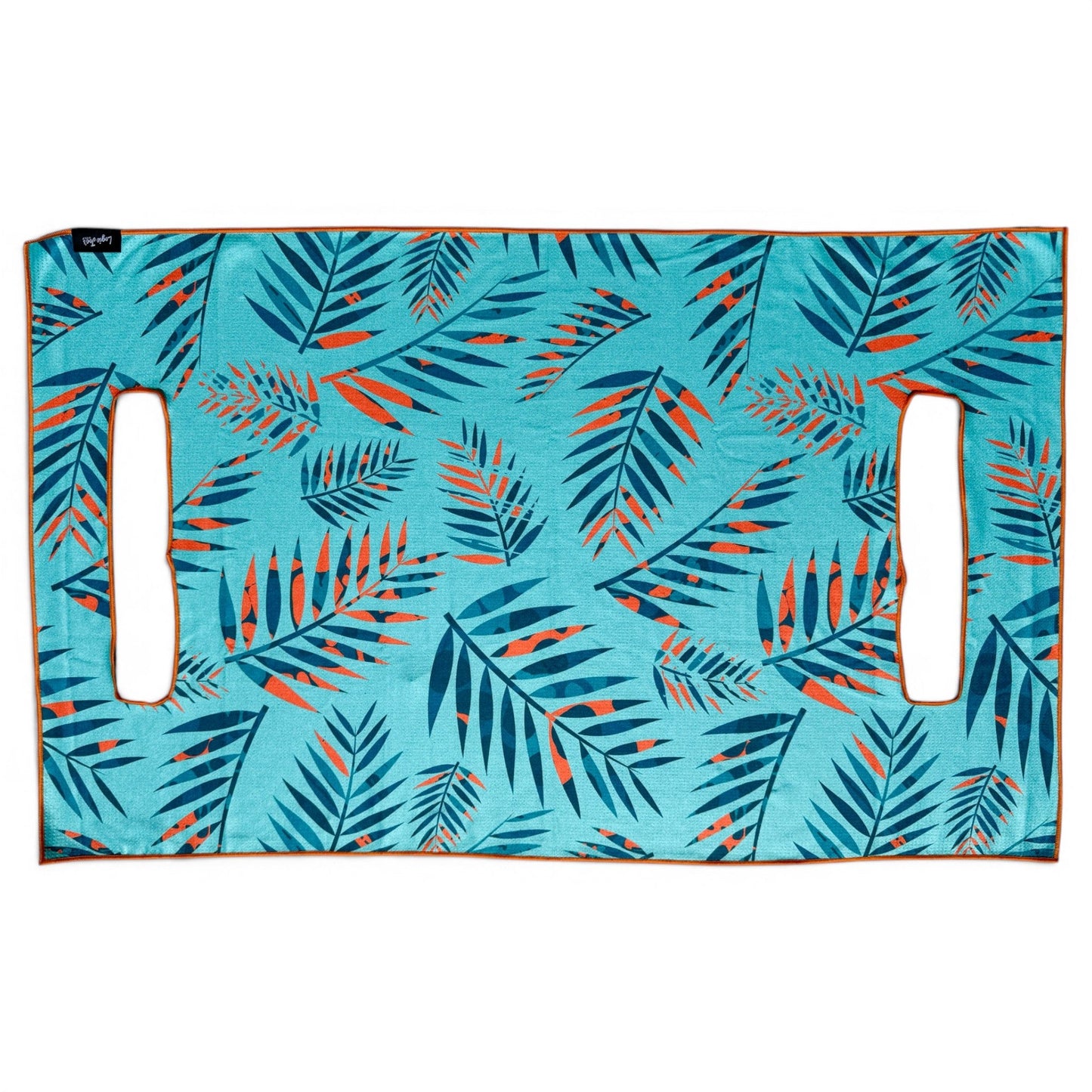Fairway Palms Golf Cart Seat Cover | Premium Microfiber Golf Cart Seat Towel | Universal Fit | Machine Washable | Tropical Blue