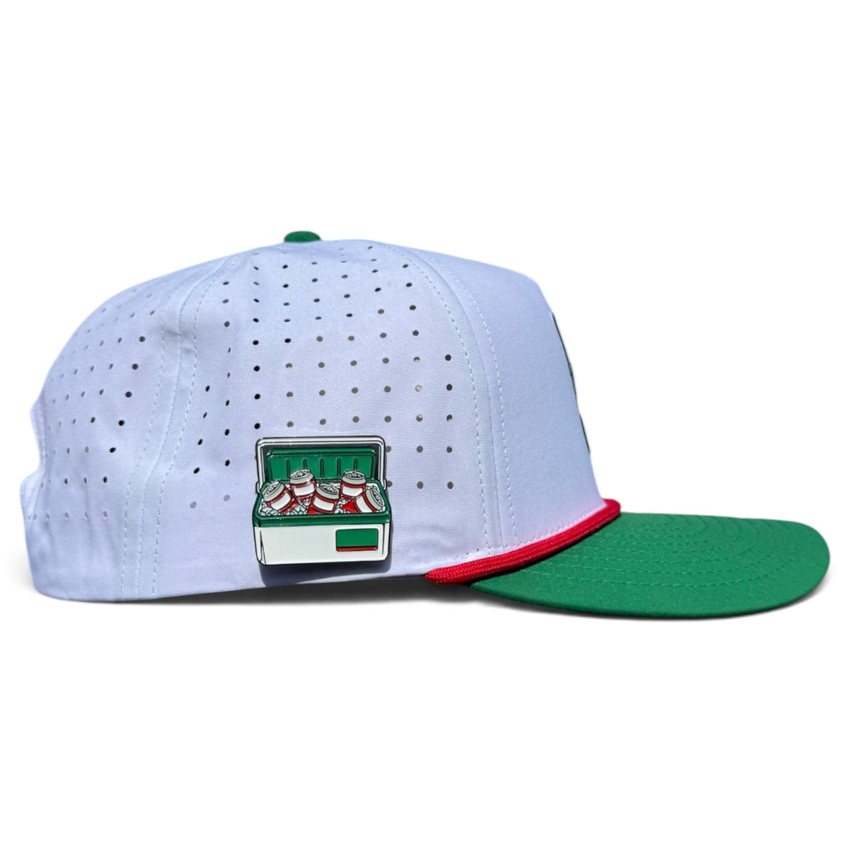 Vintage Cooler Golf Hat | Magnetic Ball Marker Snapback