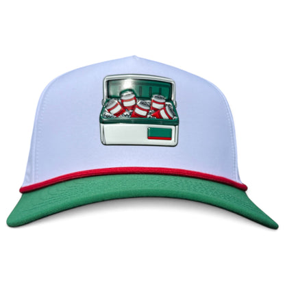 Vintage Cooler Golf Hat | Magnetic Ball Marker Snapback