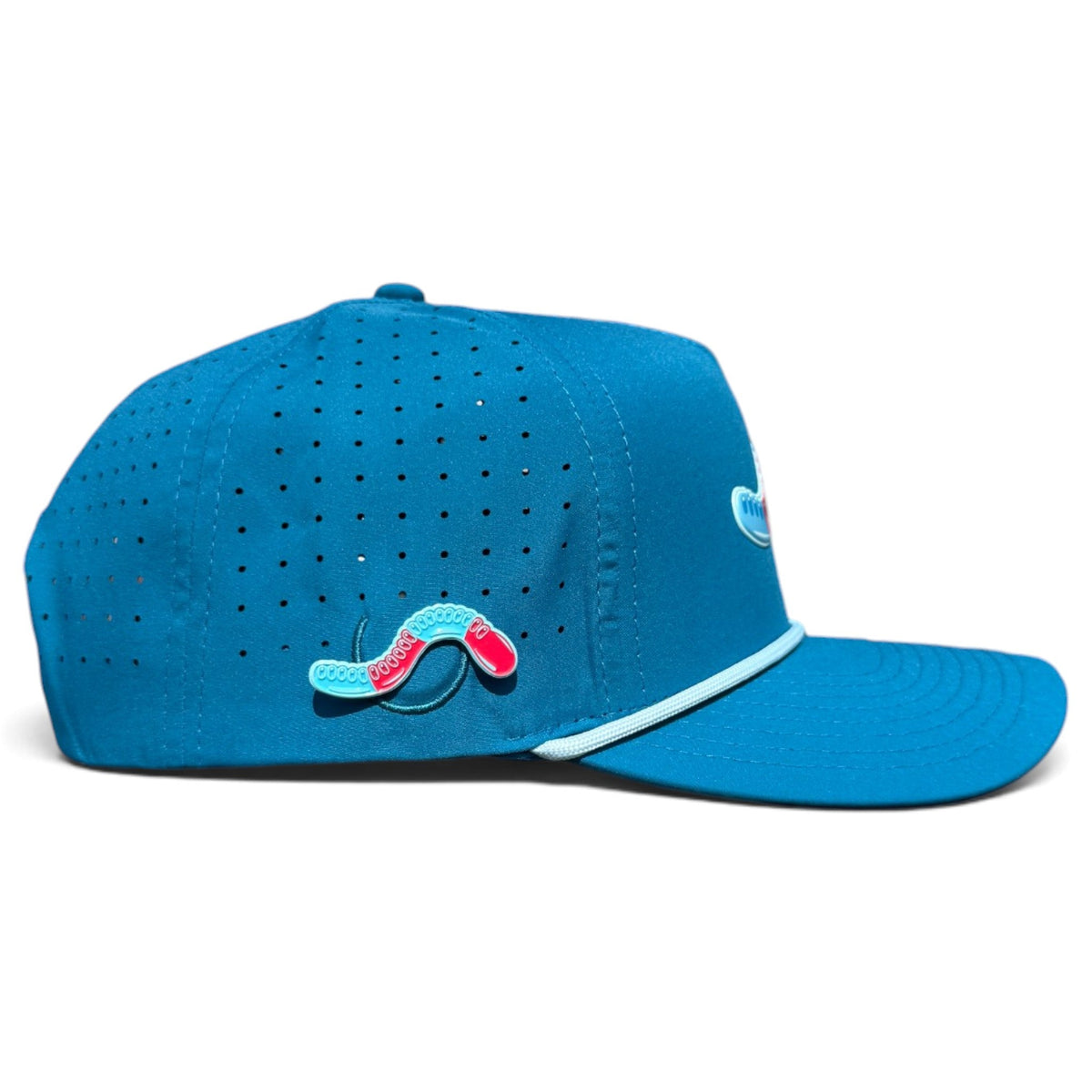 Gummy Worm Golf Hat | Magnetic Ball Marker Snapback