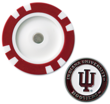 Officially Licensed Indiana Hoosiers Poker Chip Ball Marker