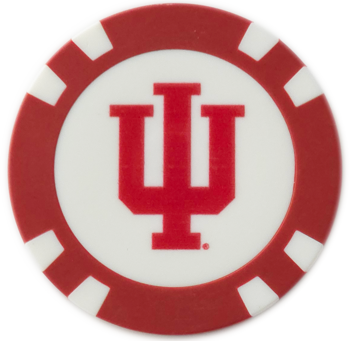 Officially Licensed Indiana Hoosiers Poker Chip Ball Marker