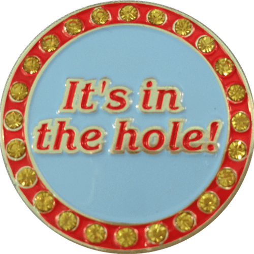 It's in the Hole Crystal Ball Marker & Hat Clip - product detail 4