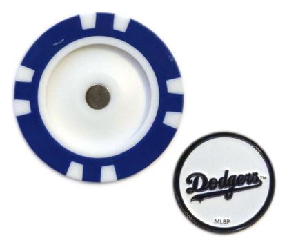 Officially Licensed Los Angeles Dodgers Poker Chip Ball Marker