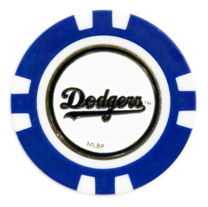 Officially Licensed Los Angeles Dodgers Poker Chip Ball Marker