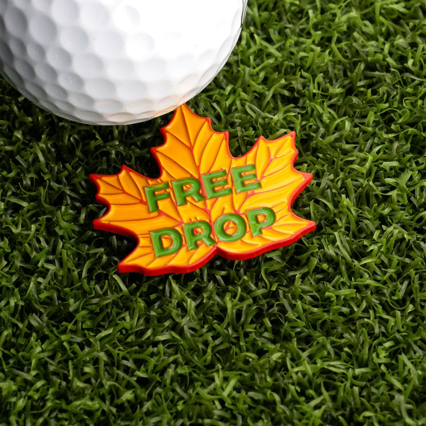 Free Drop Leaf Ball Marker