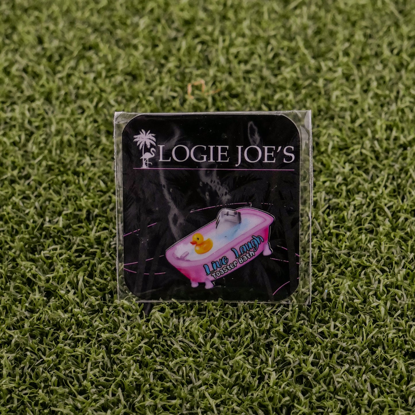 Live Laugh Toaster Bath Ball Marker