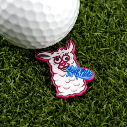 Hawk Tuah Llama Ball Marker