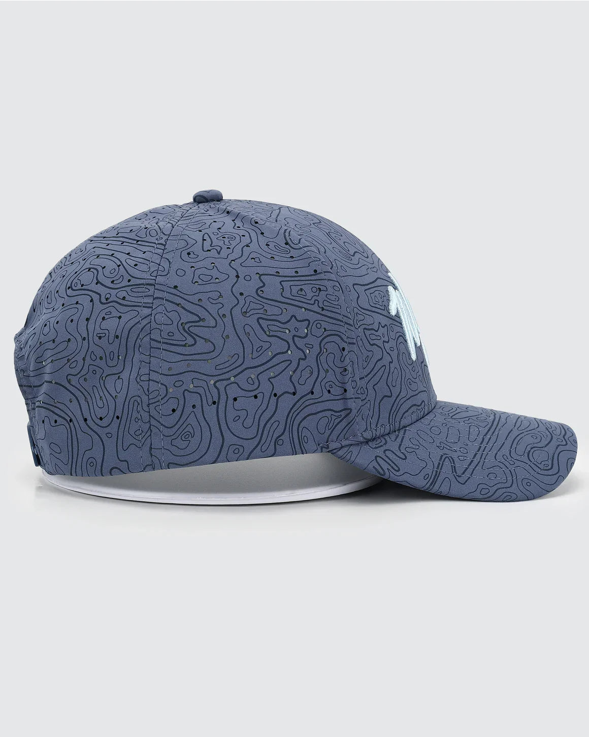 Waggle Low-Profile Snapback Hat - Loon Lake Topographic