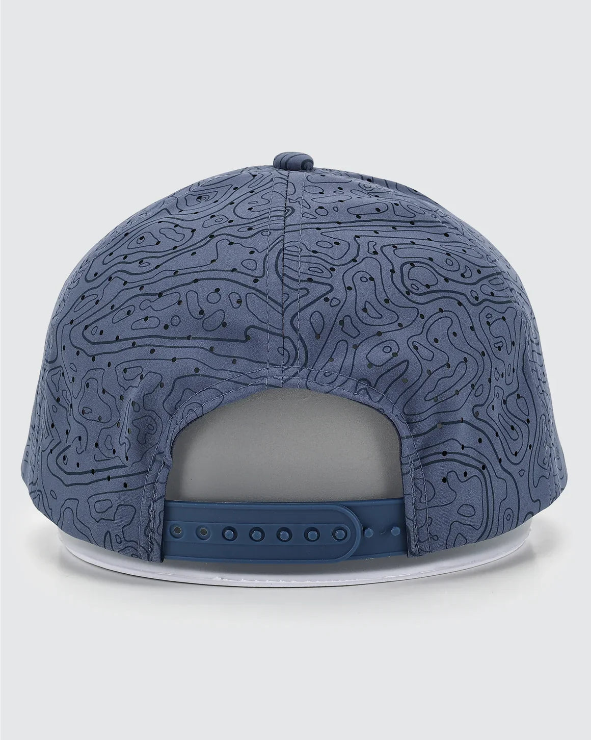 Waggle Low-Profile Snapback Hat - Loon Lake Topographic