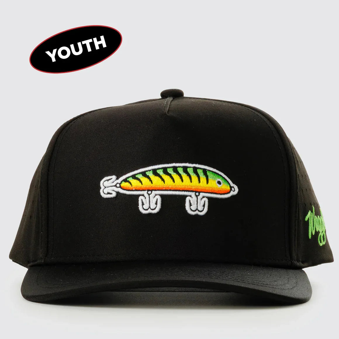 Waggle Original Snapback Hat - Lured In (Youth)
