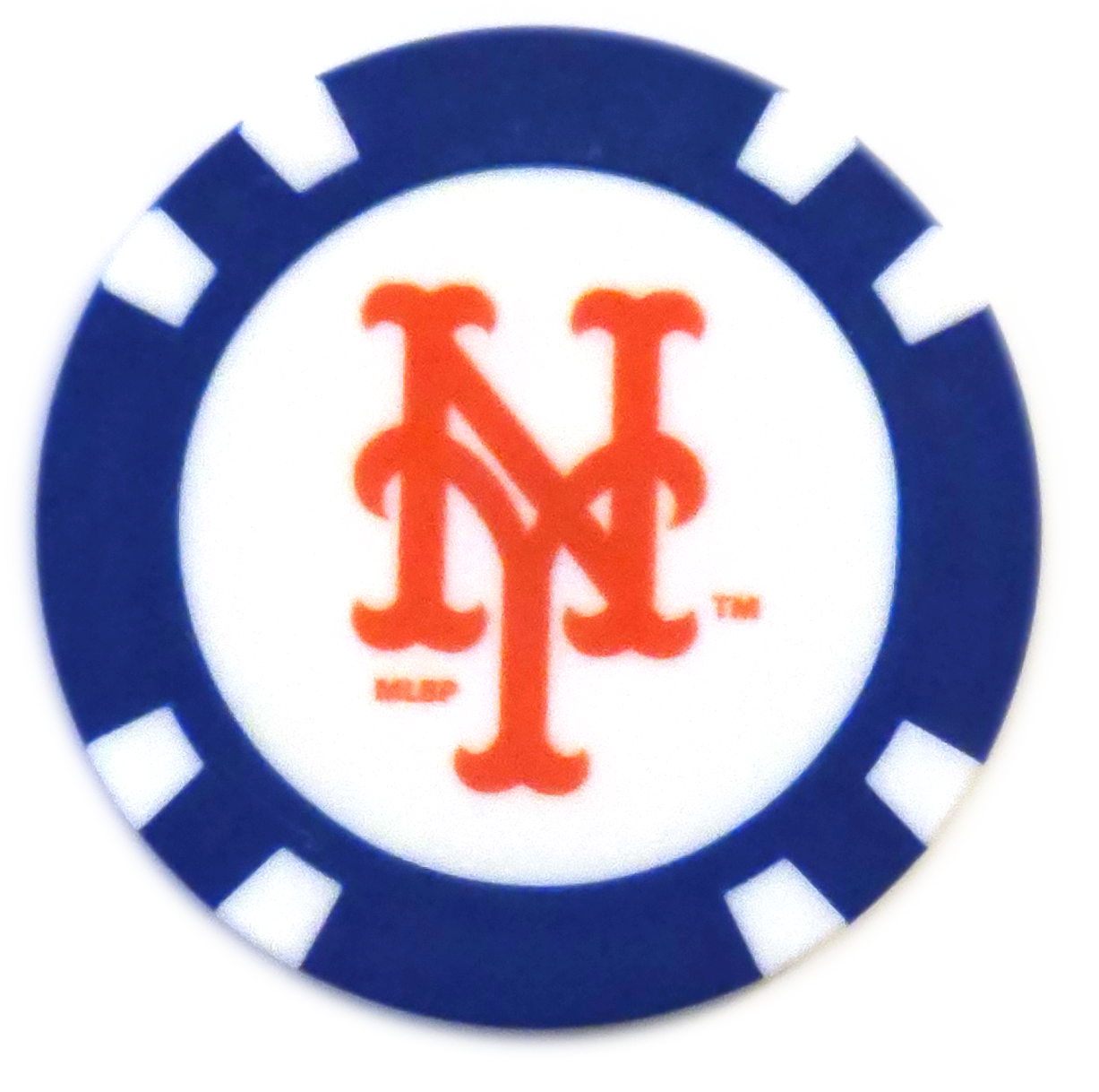 Officially Licensed New York Mets Poker Chip Ball Marker