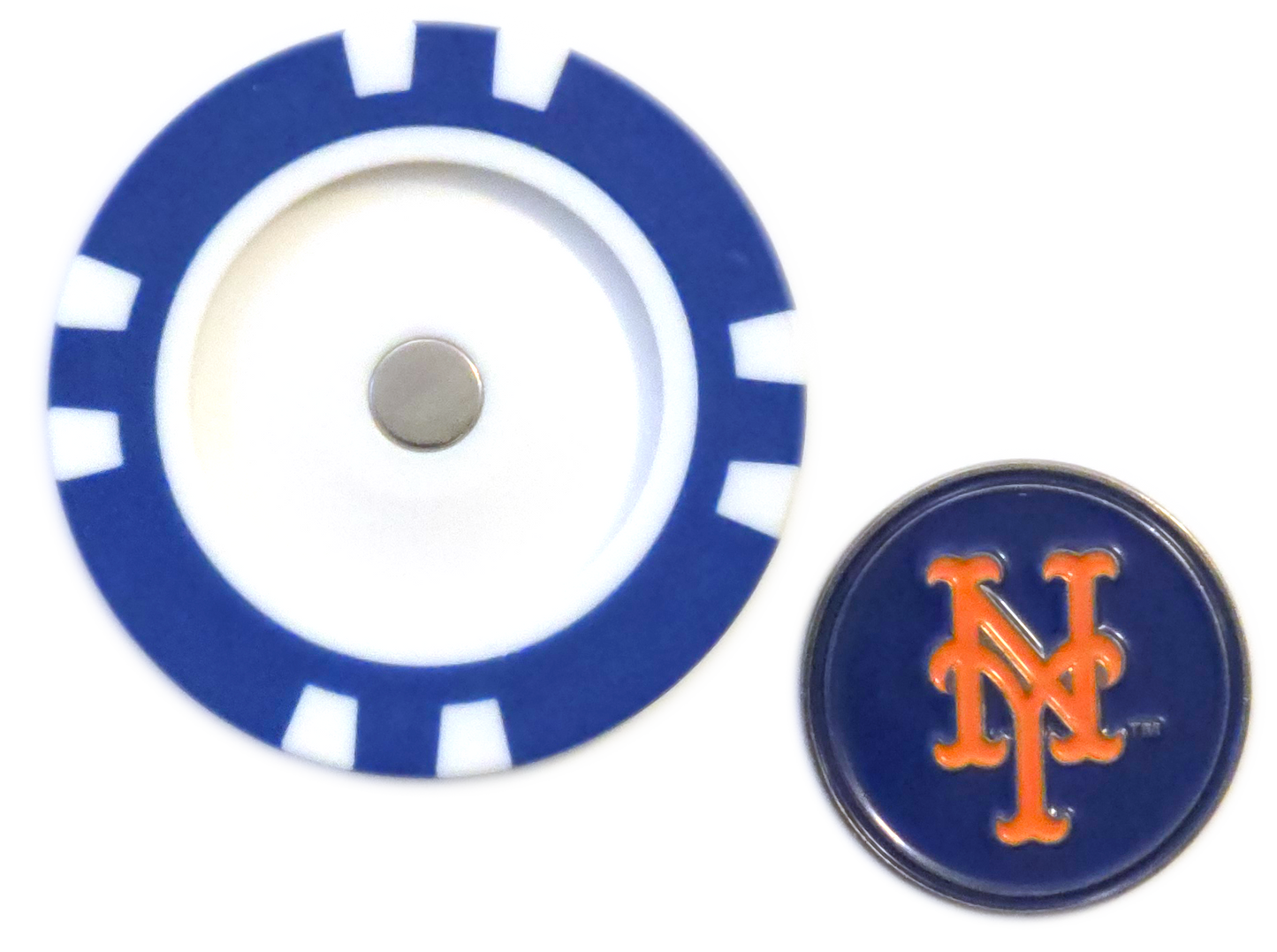 Officially Licensed New York Mets Poker Chip Ball Marker