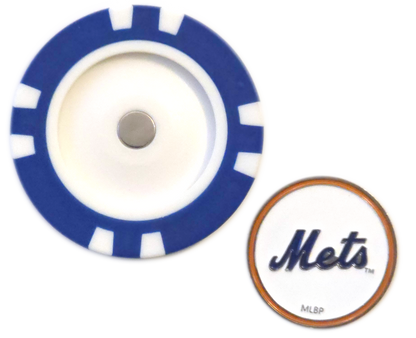 Officially Licensed New York Mets Poker Chip Ball Marker