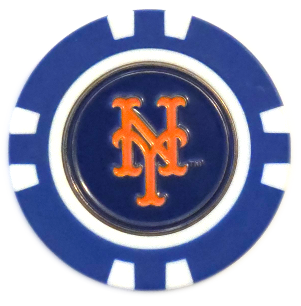 Officially Licensed New York Mets Poker Chip Ball Marker