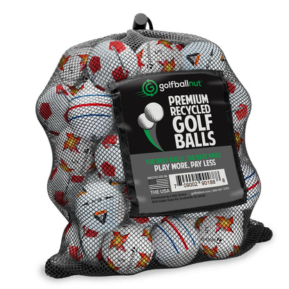 Used Callaway & TaylorMade Logo and Stripe Golf Balls - 48 - product detail 6