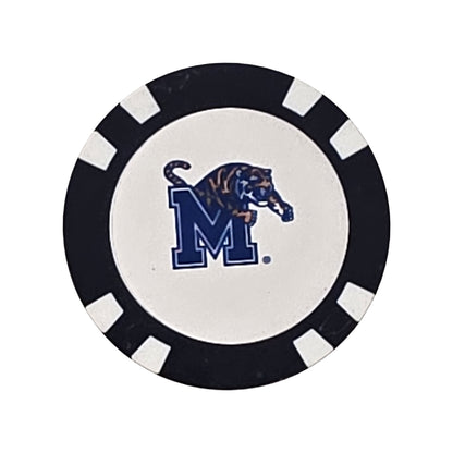 Memphis Tigers Golf Chip Ball Marker