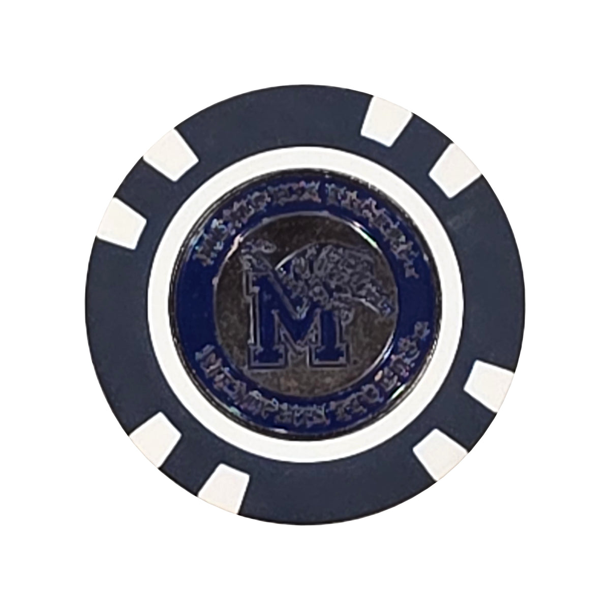 Memphis Tigers Golf Chip Ball Marker