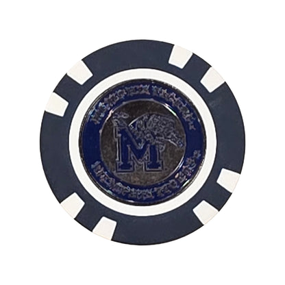 Memphis Tigers Golf Chip Ball Marker