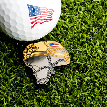 Combat Helmet Ball Marker
