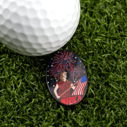 Murica Ball Marker