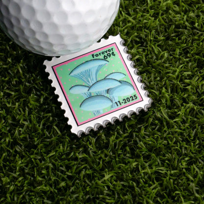November Mushroom Stamp Ball Marker