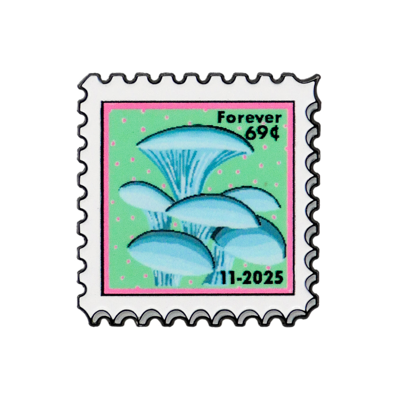 November Mushroom Stamp Ball Marker