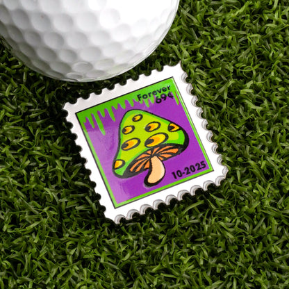 10-2025 Mushroom Stamp Ball Marker