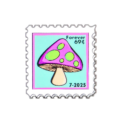 Mushroom Stamp 07/2025 Ball Marker
