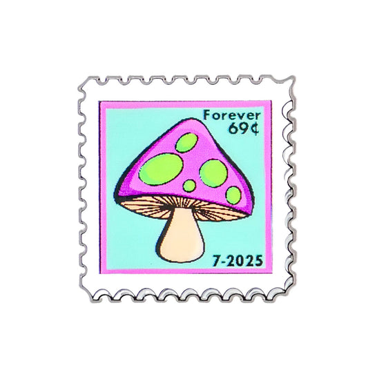 Mushroom Stamp 07/2025 Ball Marker